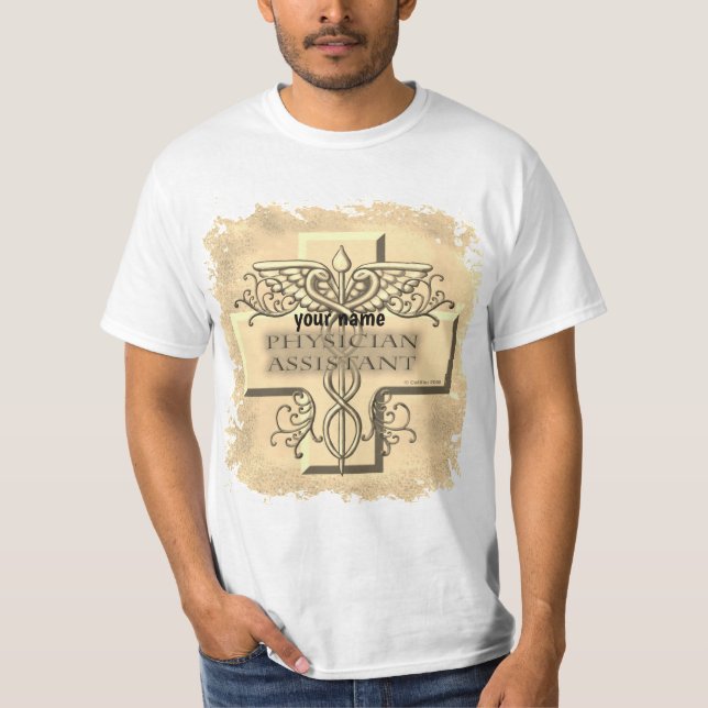 Caduceus Arzt T-Shirt (Vorderseite)