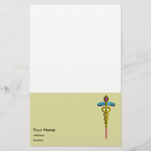 CADUCEUS BRIEFPAPIER
