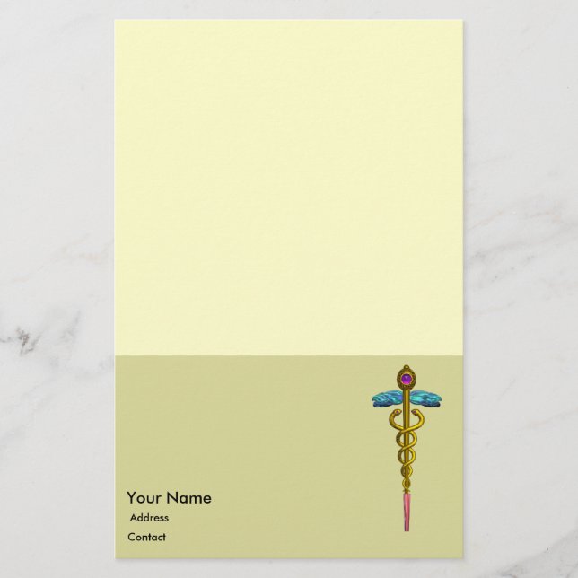 CADUCEUS BRIEFPAPIER (Vorderseite)