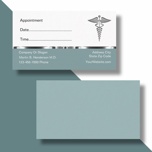 Caduceus Business Cards Terminkarte (Von Creator hochgeladen)