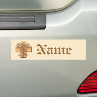 Caduceus Cross ER Nurse Autoaufkleber