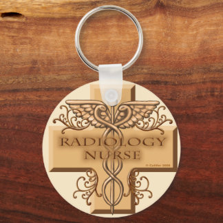 Caduceus cross Radiology Nurse Schlüsselanhänger