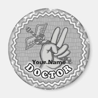 Caduceus Friedensarzt Magnet