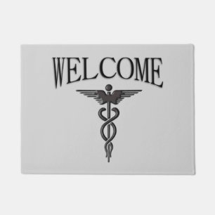 Caduceus Fußmatte