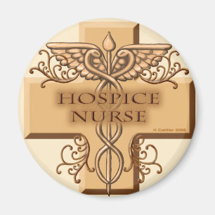 Caduceus Hospice Nurse Magnet