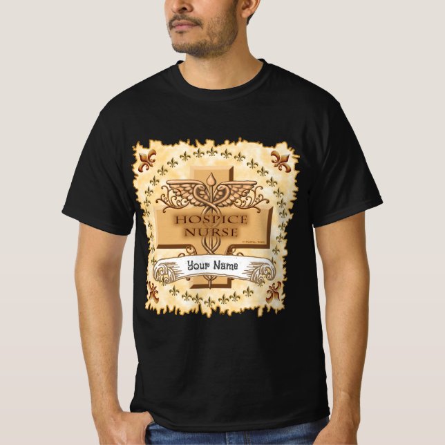 Caduceus Hospice Nurse T-Shirt (Vorderseite)