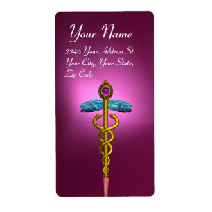 CADUCEUS,lebhafter Goldamethyst violett-rosa lila