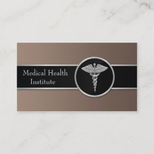 Caduceus Medical Business Card Visitenkarte