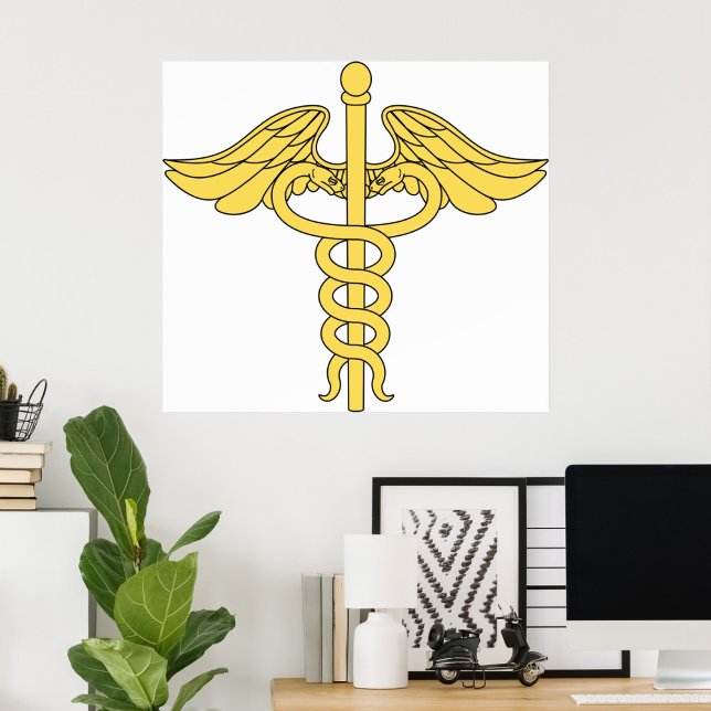 Caduceus Medical Symbol Poster (Von Creator hochgeladen)