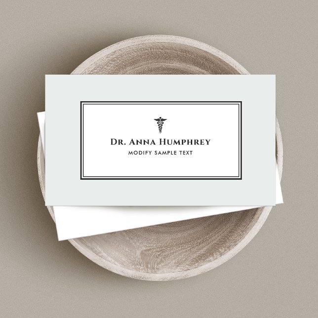 Caduceus Medical Symbol Visitenkarte (Von Creator hochgeladen)