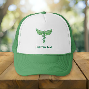 Caduceus mit Blättern Truckerkappe