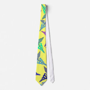 Caduceus Necktie Krawatte