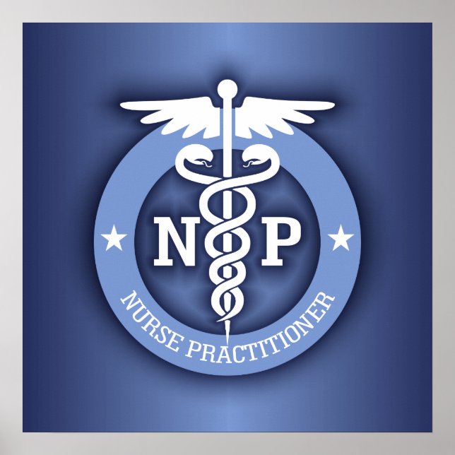 Caduceus NP (blau) Poster (Vorne)
