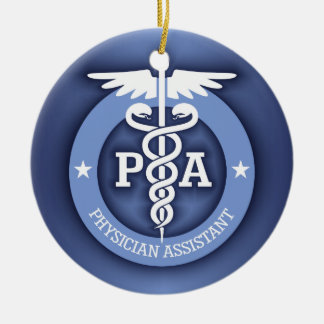 Caduceus PA 2 (blau) Keramik Ornament