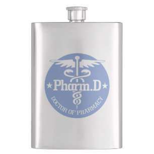 Caduceus PharmD 2 Flachmann