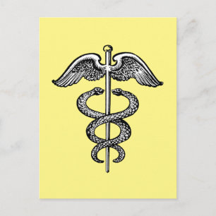 Caduceus Postkarte