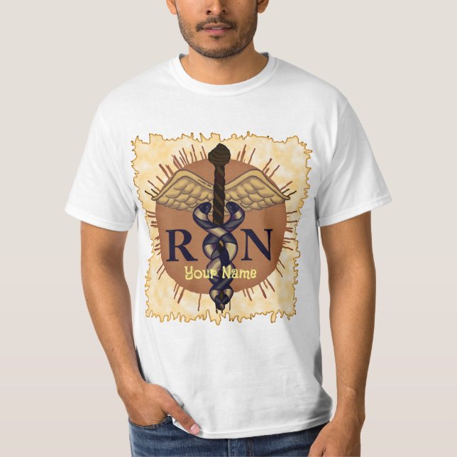 caduceus R.N. Nurse T - Shirt (Vorderseite)
