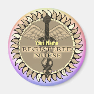 Caduceus registrierter Krankenmagnet Magnet