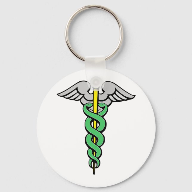 Caduceus Schlüsselanhänger (Vorderseite)