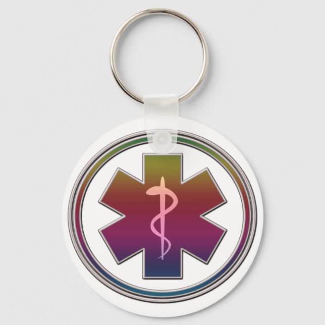 Caduceus Schlüsselanhänger (Vorderseite)
