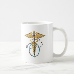 Caduceus & Stethoscope Tasse