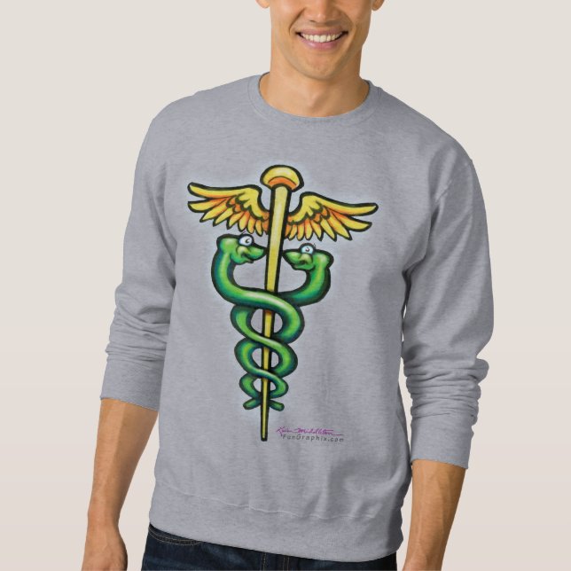 Caduceus Sweatshirt (Vorderseite)