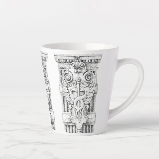 CADUCEUS Tapered Latte Tasse (Rechts)