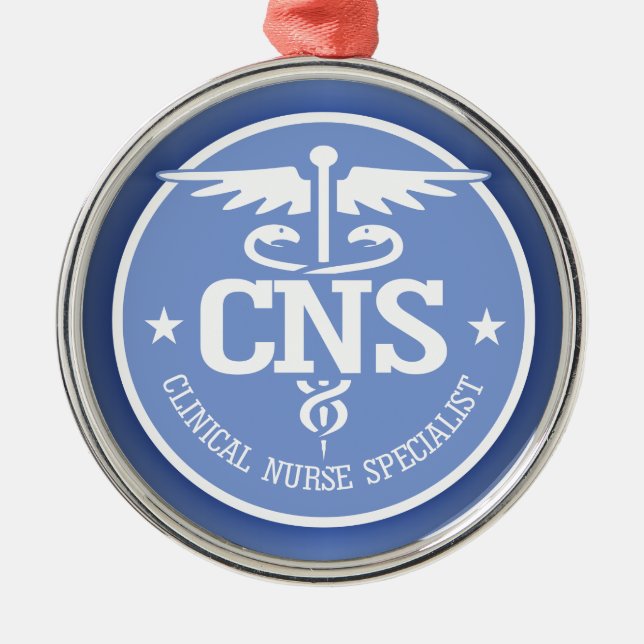 Caduceus ZNS 2 Ornament Aus Metall (Vorne)