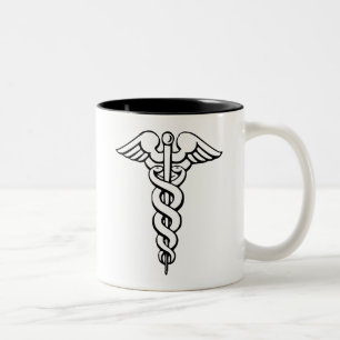 Caduceus Zweifarbige Tasse