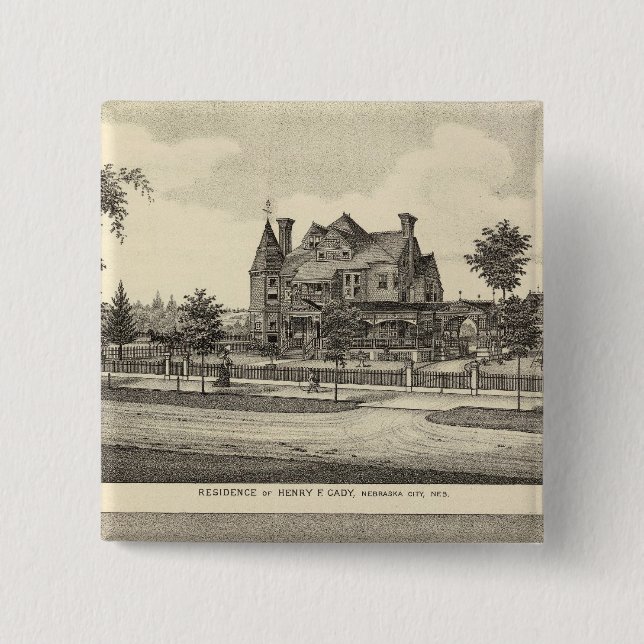 Cady und Kilpatrick, Nebraska Button (Vorderseite)