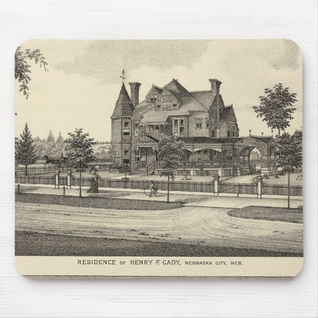 Cady und Kilpatrick, Nebraska Mousepad (Vorne)