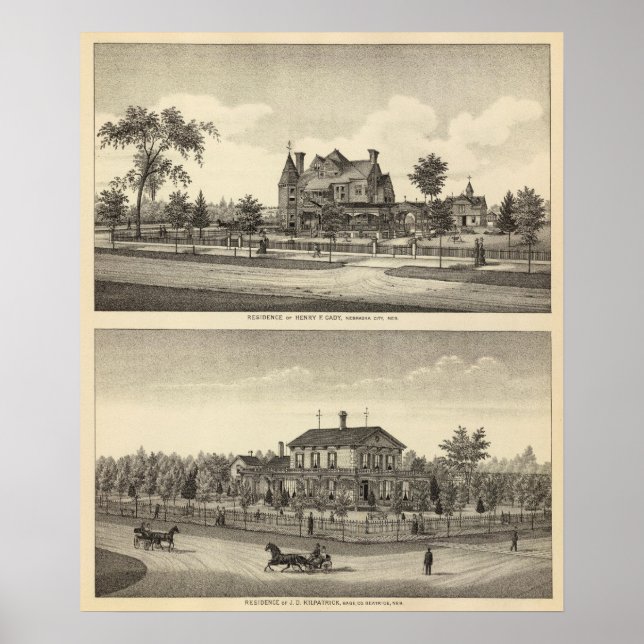 Cady und Kilpatrick, Nebraska Poster (Vorne)