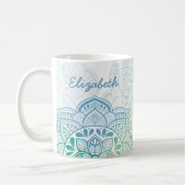 Caelum Mandala 11 oz. Personalisierter Becher Kaffeetasse