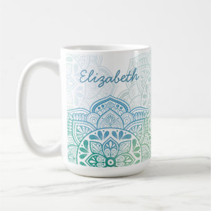 Caelum Mandala 15 oz. Personalisierter Becher Kaffeetasse