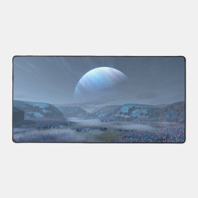 Caelum Mond Schreibtischunterlage (Vorderseite)