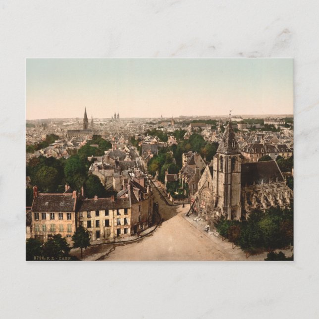 Caen, Basse-Normandie, Frankreich Postkarte (Vorderseite)