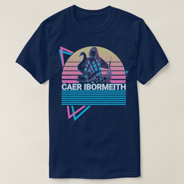 Caer Ibormeith Irish Goddess Ancient Celtic Mythol T-Shirt (Design vorne)