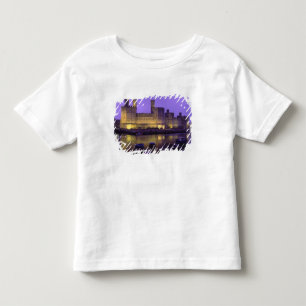 Caernarfon Castle, at Night, Gwynedd, Wales Kleinkind T-shirt