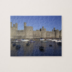Caernarfon Castle, Gwynedd, Wales (RF) Puzzle