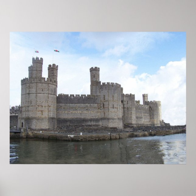 CAERNARFON CASTLE POSTER (Vorne)