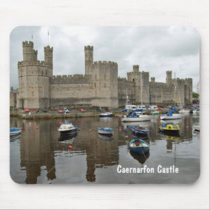 Caernarfon Schloss Mousepad
