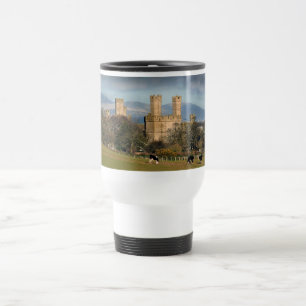 Caernarfon Schloss Wales Travel Mugs. Reisebecher