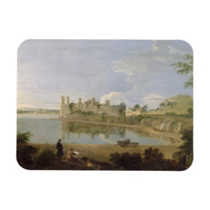 Caernarvon Schloss, c.1745-50 (Öl auf Leinwand) Magnet