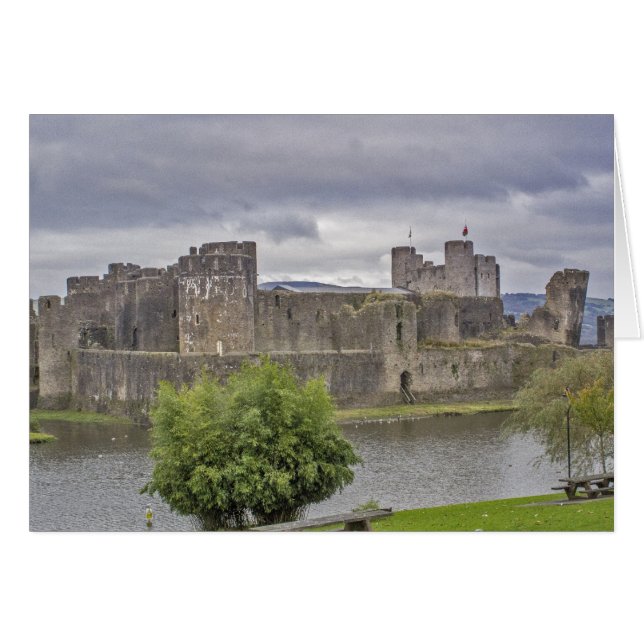 Caerphilly Castle (Vorderseite (Horizontal))