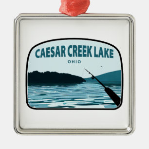 Caesar Creek Seepromenade Ornament Aus Metall