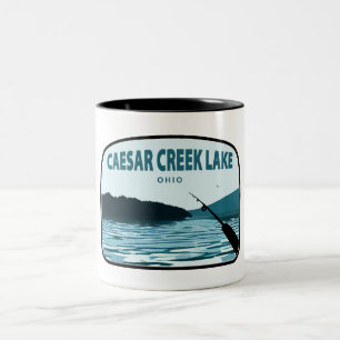 Caesar Creek Seepromenade Zweifarbige Tasse