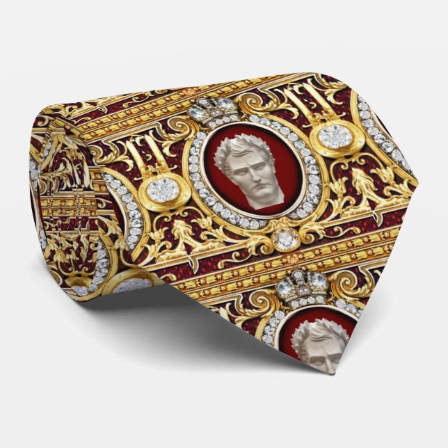 Caesar Imperial römischer Kaiser Neck Tie Krawatte (Gerollt)