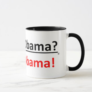 Caesar Obama oder Seizer Obama Kaffee-Tasse Tasse