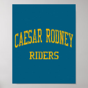 Caesar Rodney High School Hs Kunstwerke Poster