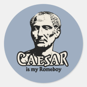 Caesar Romeboy Runder Aufkleber